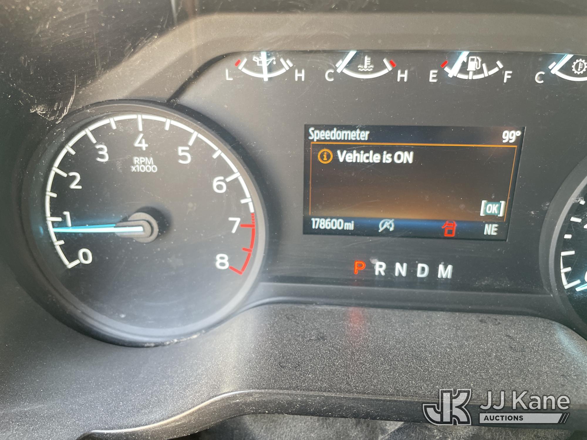 (Odessa, TX) 2021 Ford F150 4x4 Crew-Cab Pickup Truck Runs & Moves) (Starts, Infotainment Screen Is