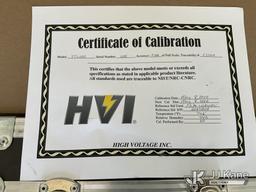 (Kansas City, MO) s/n 028 Has Certificate Of Calibration) (No High Voltage Cable