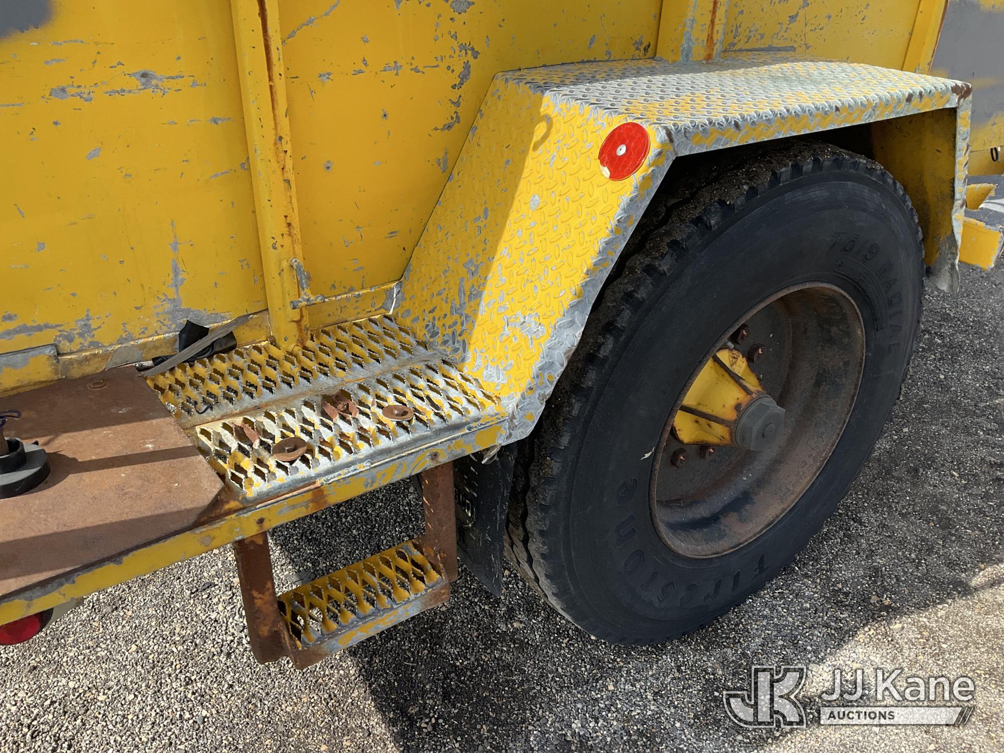(South Beloit, IL) 1992 Sauber 1550 S/A Reel/Material Trailer