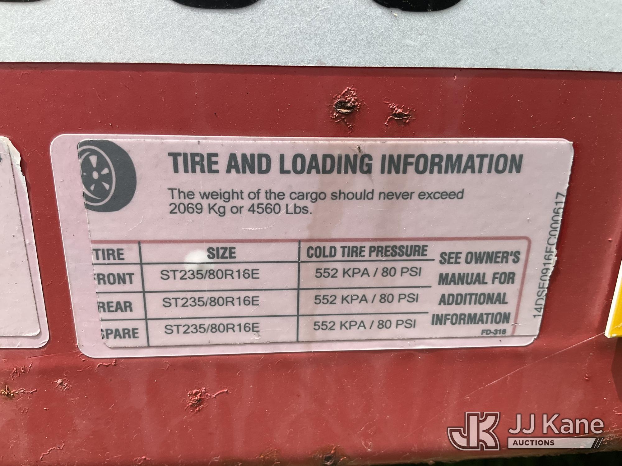 (Neenah, WI) 2015 Chilton S/A Pole/Material Trailer