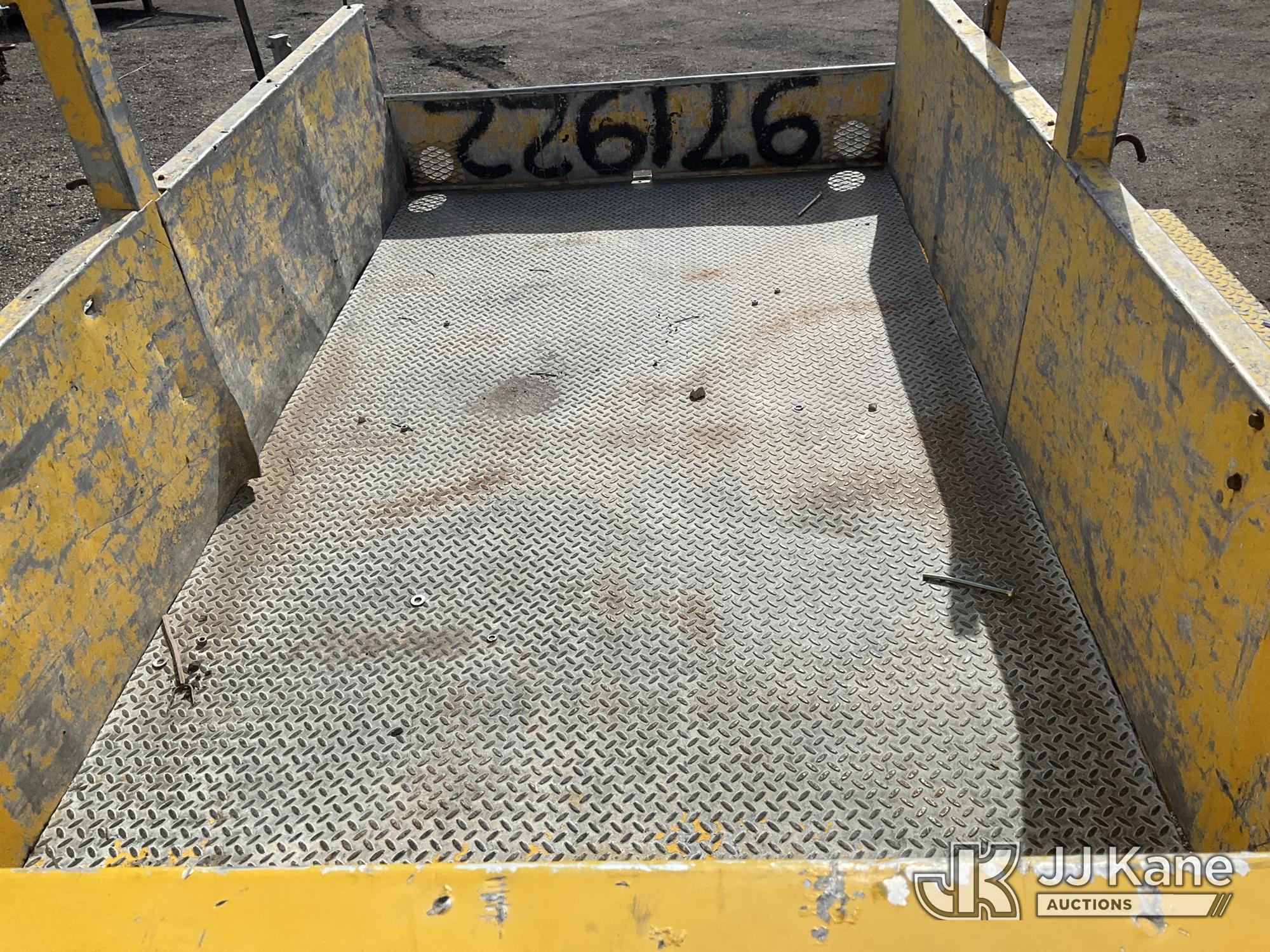 (South Beloit, IL) 1992 Sauber 1550 S/A Reel/Material Trailer