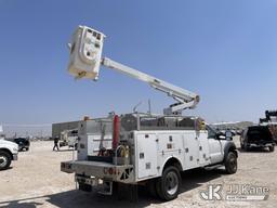 (Odessa, TX) Altec AT200-A, Telescopic Non-Insulated Bucket Truck mounted behind cab on 2012 Ford F4