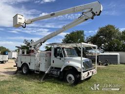 (Killeen, TX) HiRanger 5TC-55, Material Handling Bucket Truck rear mounted on 2006 International 730