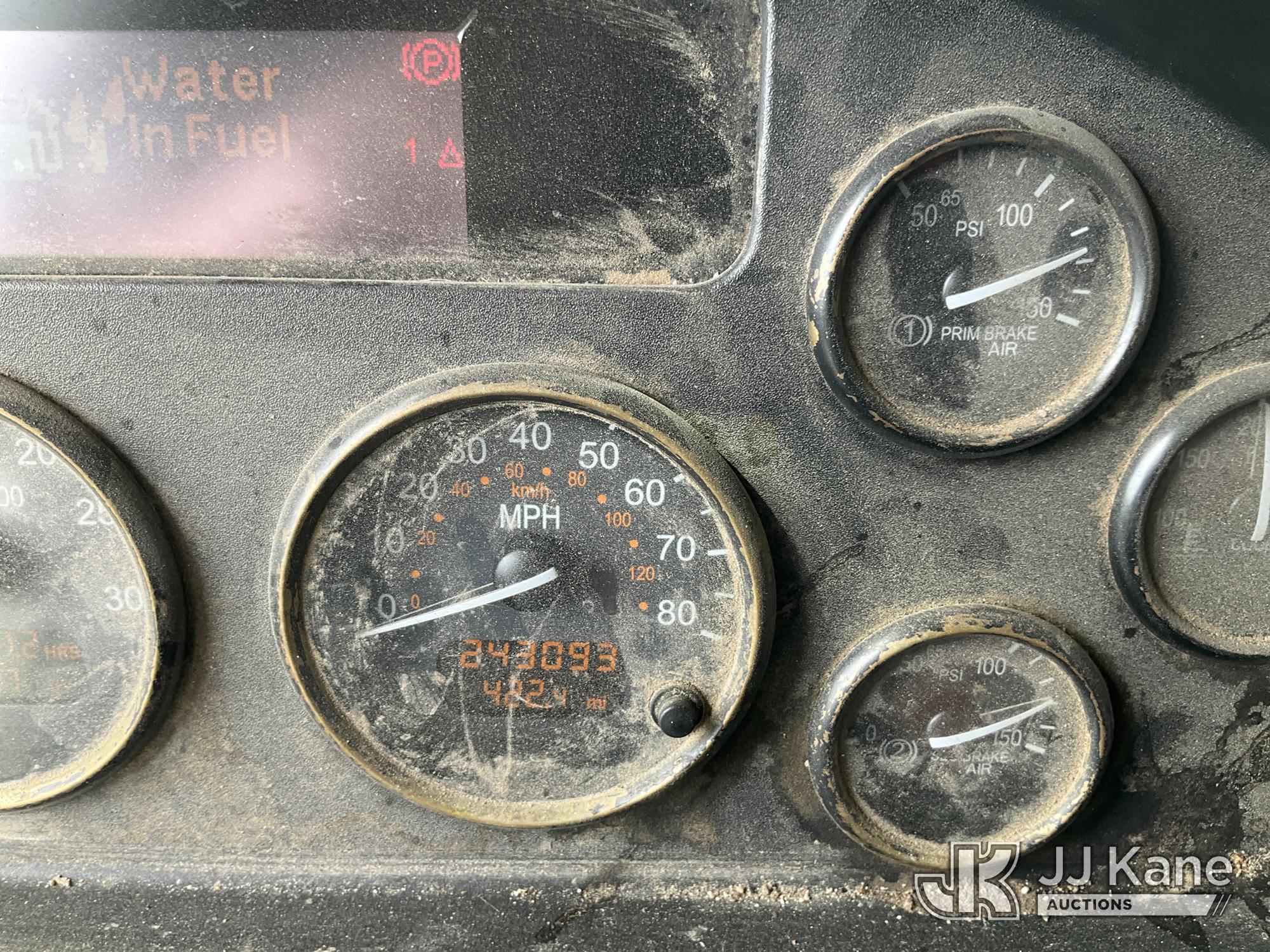 (Kansas City, MO) 2017 PETERBILT 337 Mechanics Service Truck Runs, Crane Operates) (Does Not Move, J
