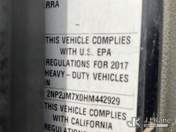 (Kansas City, MO) 2017 PETERBILT 337 Mechanics Service Truck Runs, Crane Operates) (Does Not Move, J
