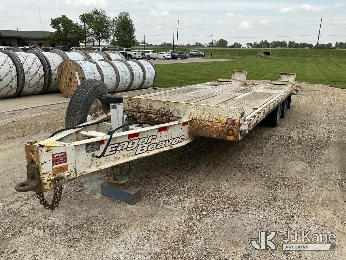 (Marion, IA) 2007 Eager Beaver 10HA-PT T/A Tagalong Equipment Trailer