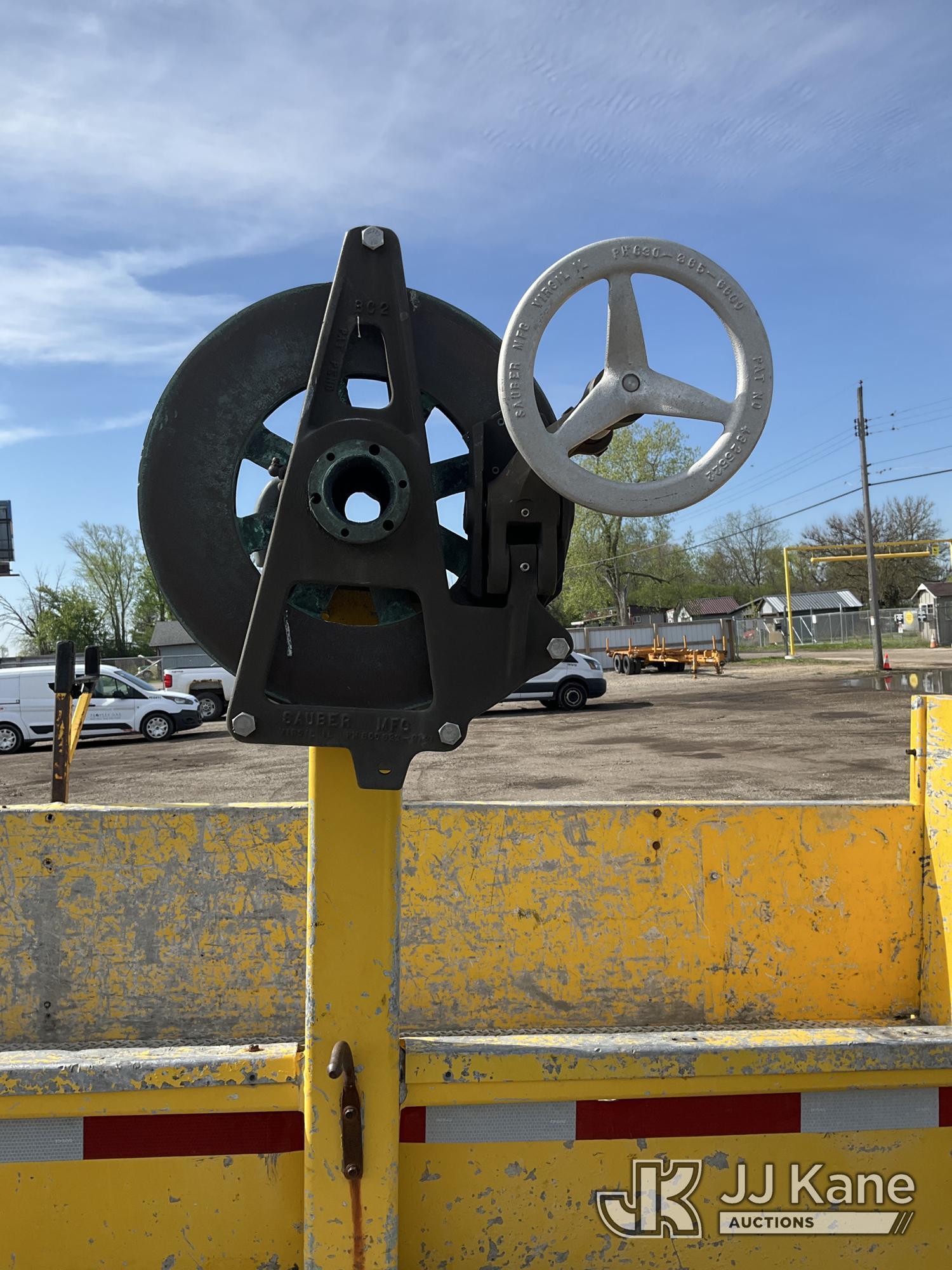 (South Beloit, IL) 1992 Sauber 1550 S/A Reel/Material Trailer