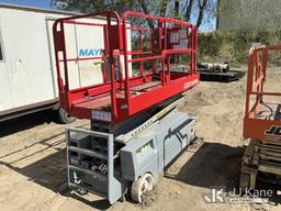 (Minot, ND) 2000 MEC 3247ES Self-Propelled Scissor Lift Condition Unknown