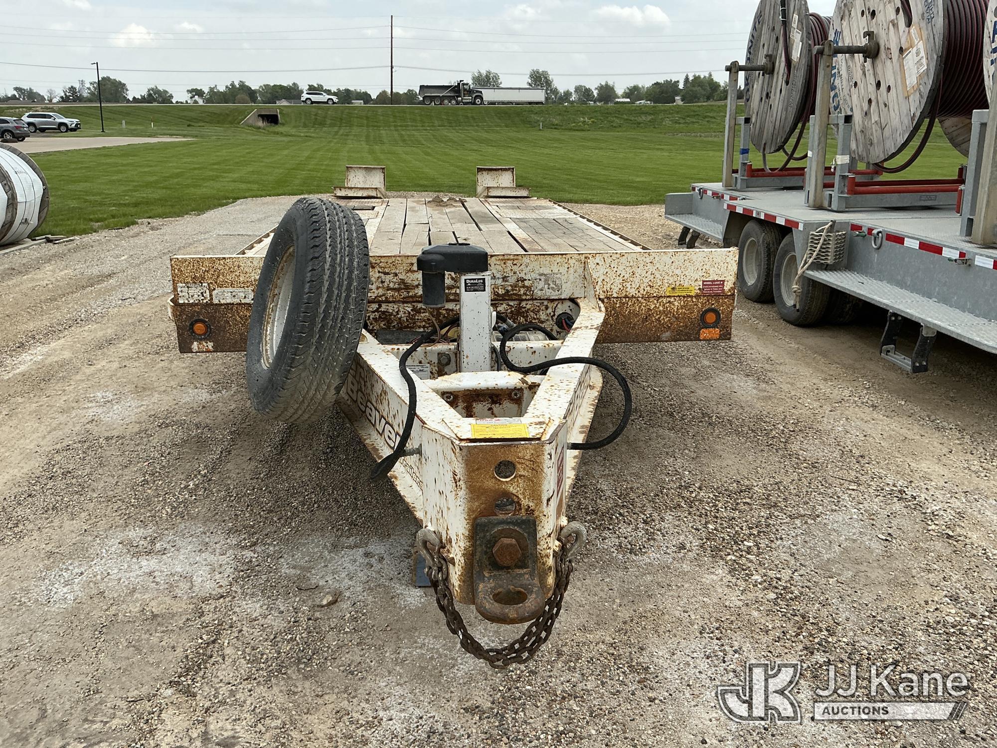 (Marion, IA) 2007 Eager Beaver 10HA-PT T/A Tagalong Equipment Trailer