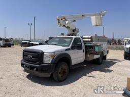 (Odessa, TX) Altec AT200-A, Telescopic Non-Insulated Bucket Truck mounted behind cab on 2012 Ford F4