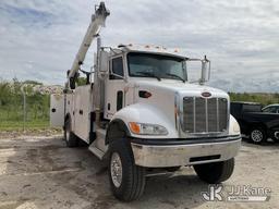 (Kansas City, MO) 2017 PETERBILT 337 Mechanics Service Truck Runs, Crane Operates) (Does Not Move, J