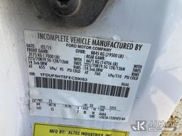 (Kansas City, MO) Altec AT37G, Articulating & Telescopic Bucket Truck mounted behind cab on 2015 For