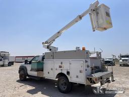 (Odessa, TX) Altec AT200-A, Telescopic Non-Insulated Bucket Truck mounted behind cab on 2012 Ford F4