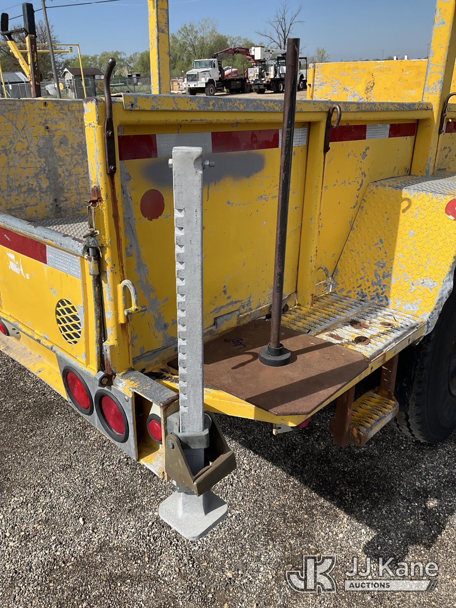 (South Beloit, IL) 1992 Sauber 1550 S/A Reel/Material Trailer