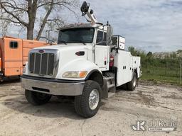 (Kansas City, MO) 2017 PETERBILT 337 Mechanics Service Truck Runs, Crane Operates) (Does Not Move, J