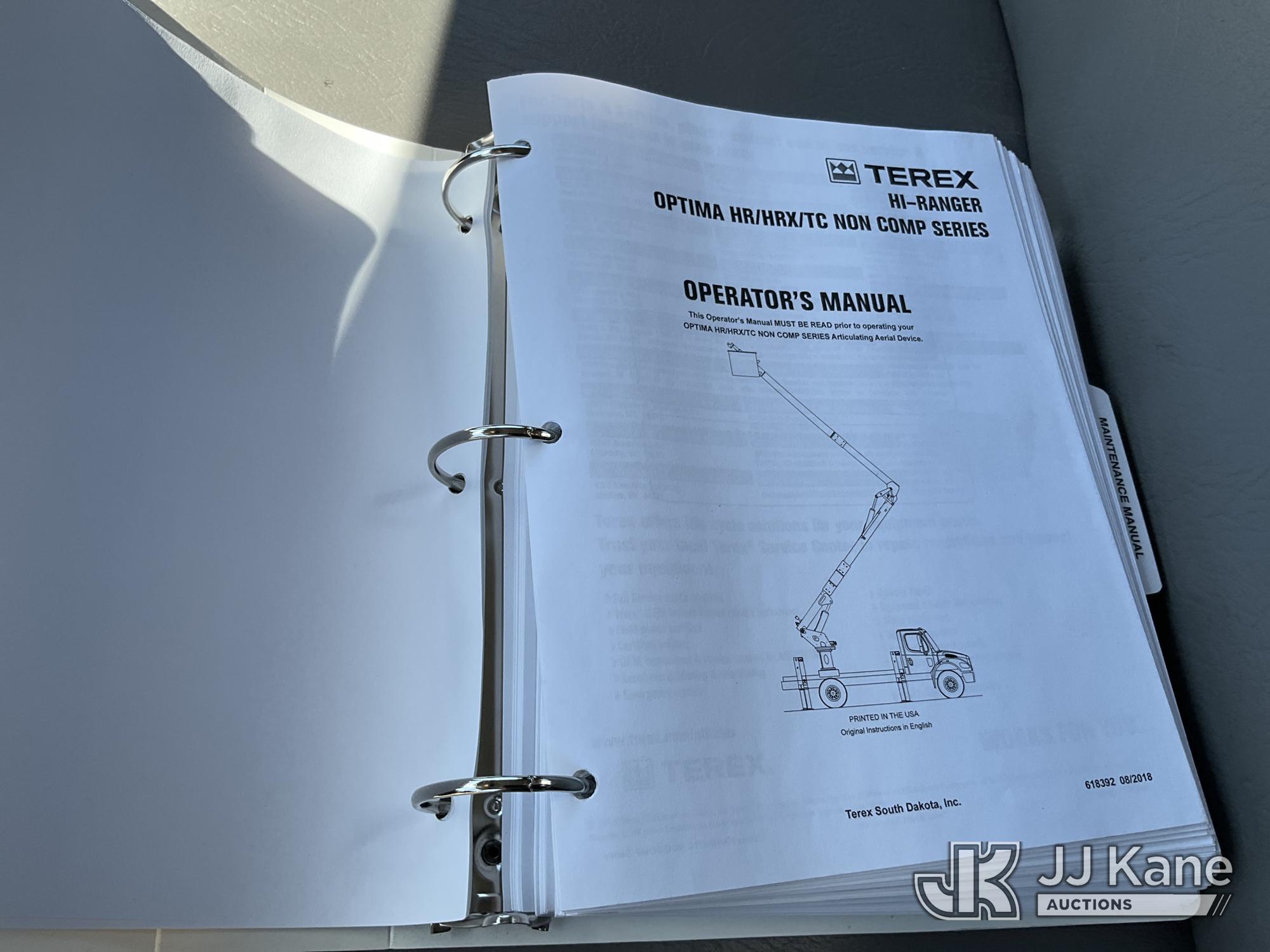 (Covington, LA) HiRanger TC55, Material Handling Bucket Truck rear mounted on 2019 Freightliner M2 1