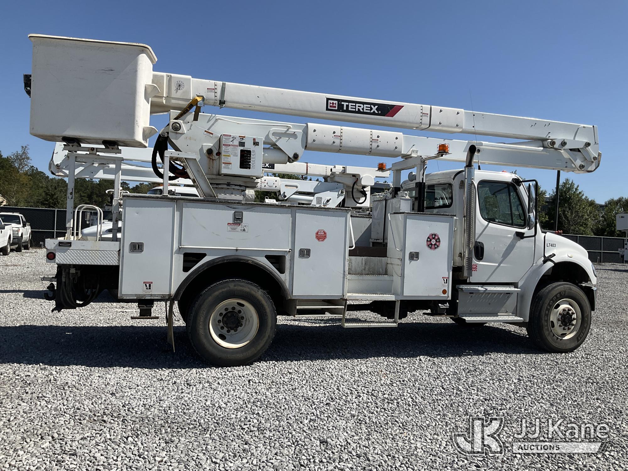 (Covington, LA) HiRanger TC55, Material Handling Bucket Truck rear mounted on 2019 Freightliner M2 1