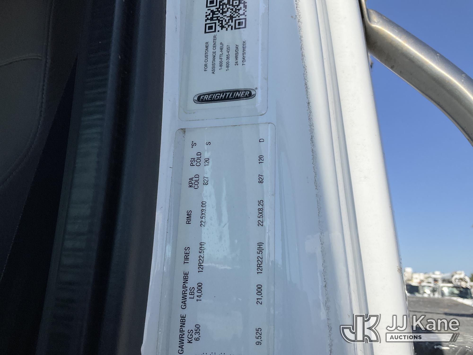 (Covington, LA) HiRanger TC55, Material Handling Bucket Truck rear mounted on 2019 Freightliner M2 1