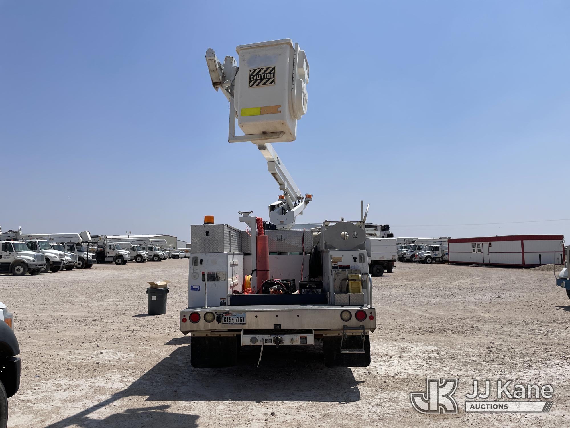 (Odessa, TX) Altec AT200-A, Telescopic Non-Insulated Bucket Truck mounted behind cab on 2012 Ford F4