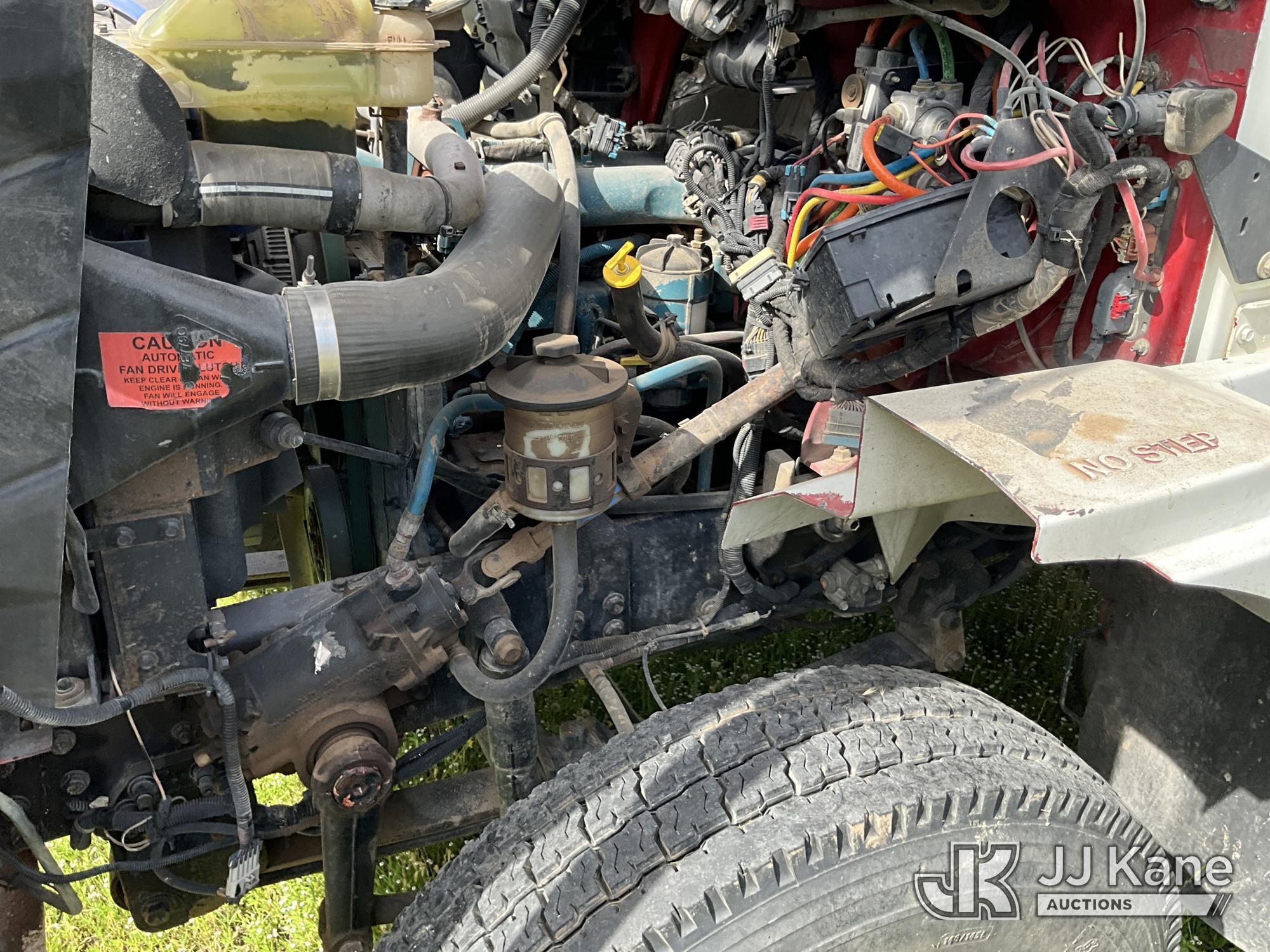 (Killeen, TX) HiRanger 5TC-55, Material Handling Bucket Truck rear mounted on 2006 International 730