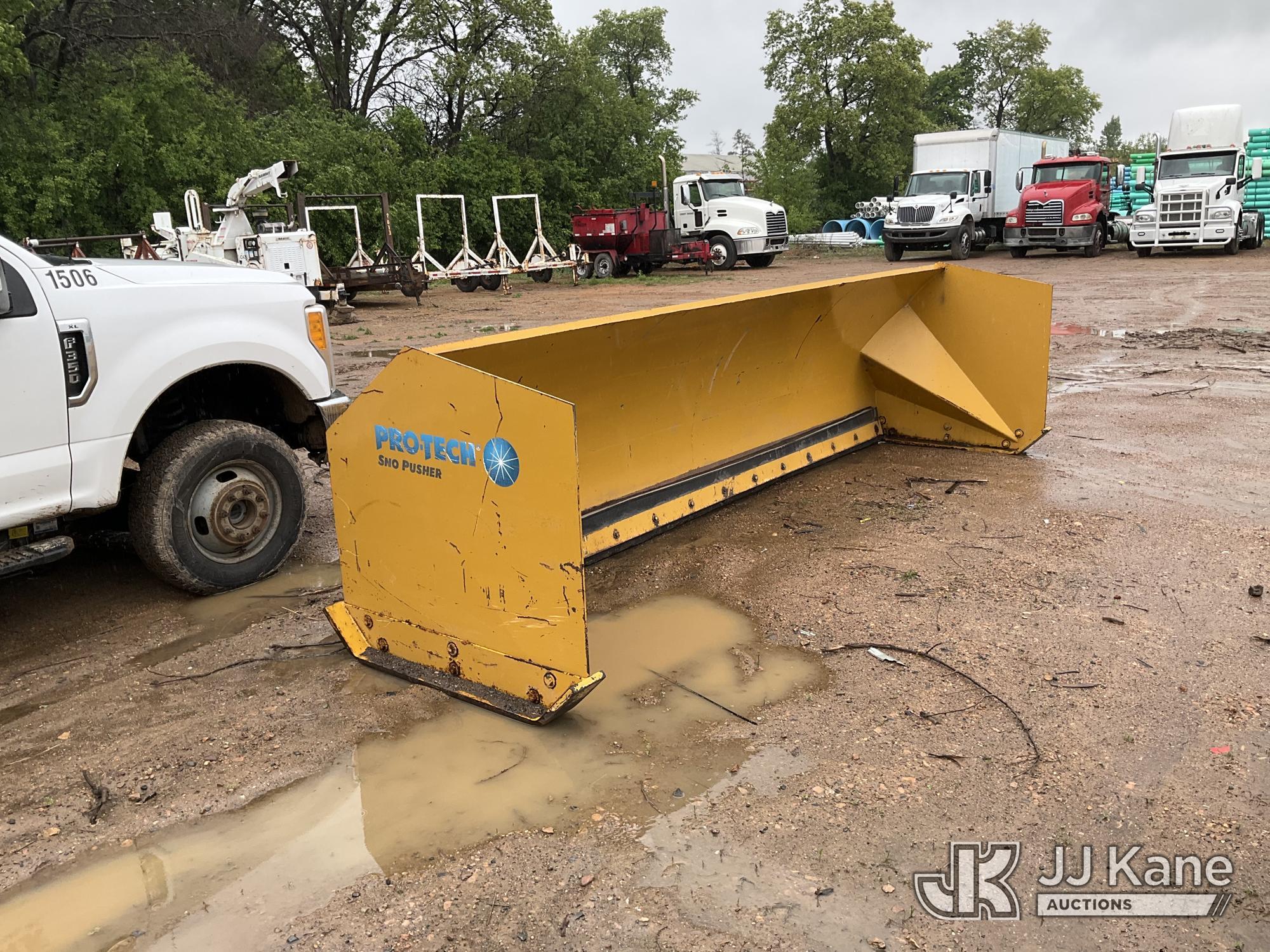 (Shakopee, MN) 15 ft Pro-Tech Sno Pusher NOTE: This unit is being sold AS IS/WHERE IS via Timed Auct