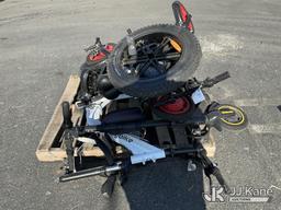 (Jurupa Valley, CA) (1 Pallet) E-Bikes & Scooters No Keys Used