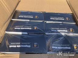 (Jurupa Valley, CA) (1 Pallet) DisposableMasks Open Box