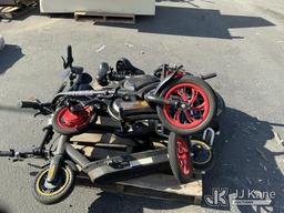 (Jurupa Valley, CA) (1 Pallet) E-Bikes & Scooters No Keys Used