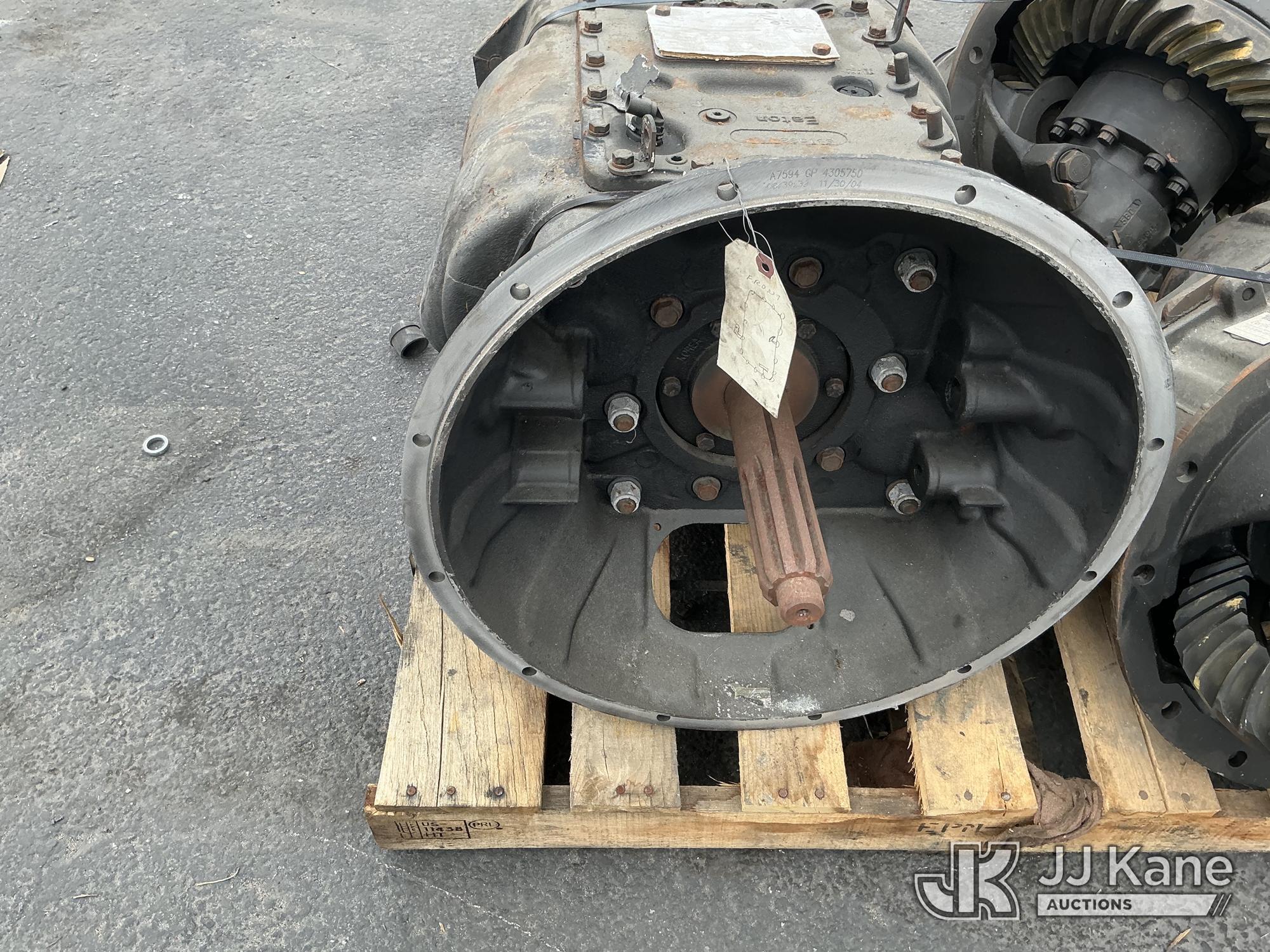(Jurupa Valley, CA) (1 Pallet) (1) 10 Speed Transmission & Rear Differentials (Used ) NOTE: This uni