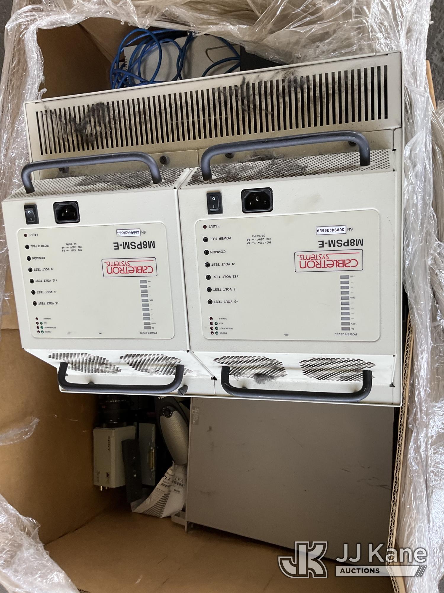 (Jurupa Valley, CA) (2 Pallets) Electronics (Used) NOTE: This unit is being sold AS IS/WHERE IS via