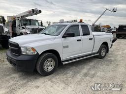 (Shrewsbury, MA) 2017 RAM 1500 4x4 Extended-Cab Pickup Truck Runs & Moves) (Damaged Drive side Taill