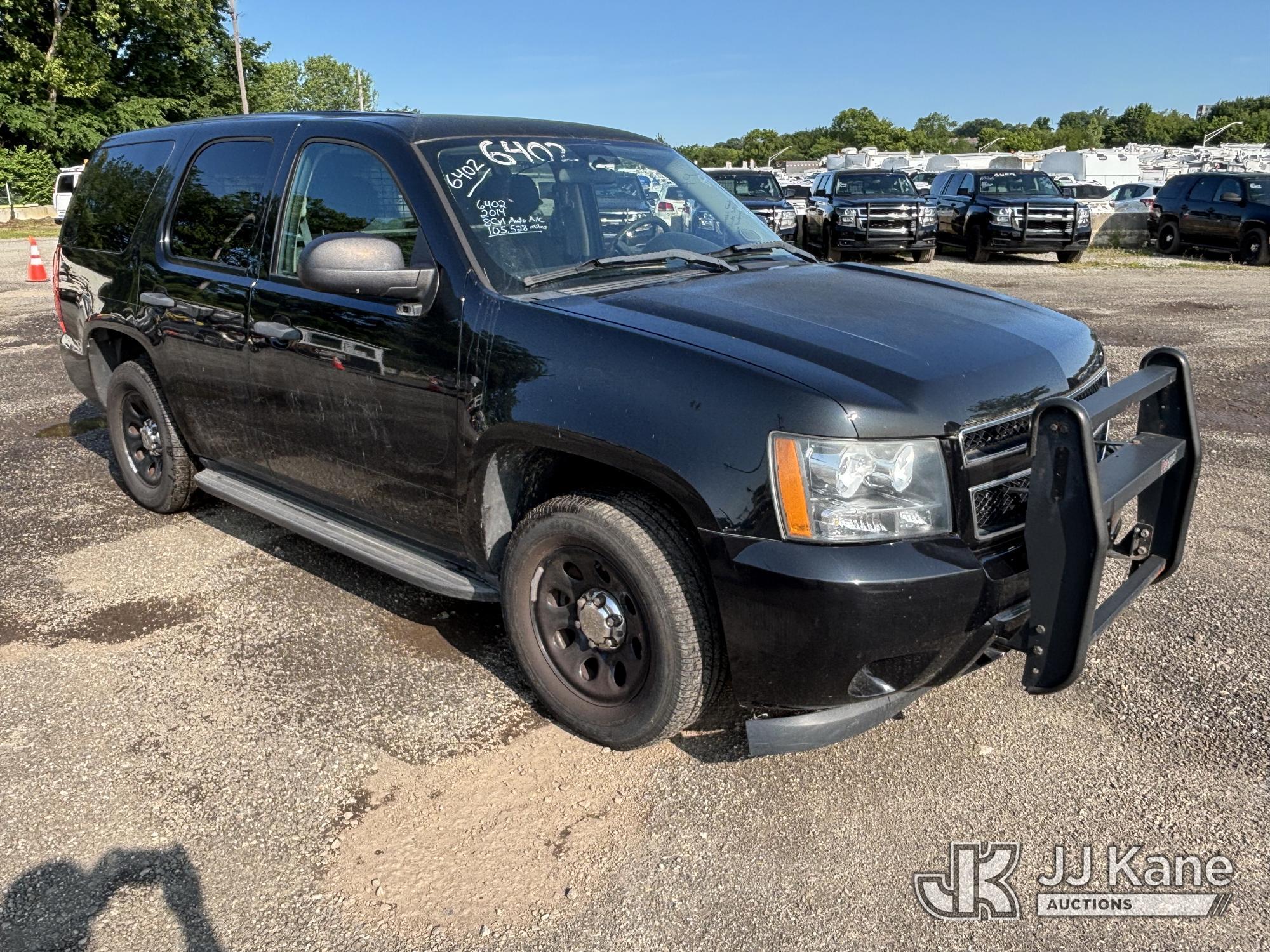(Plymouth Meeting, PA) 2014 Chevrolet Tahoe Police Package 4-Door Sport Utility Vehicle Runs & Moves