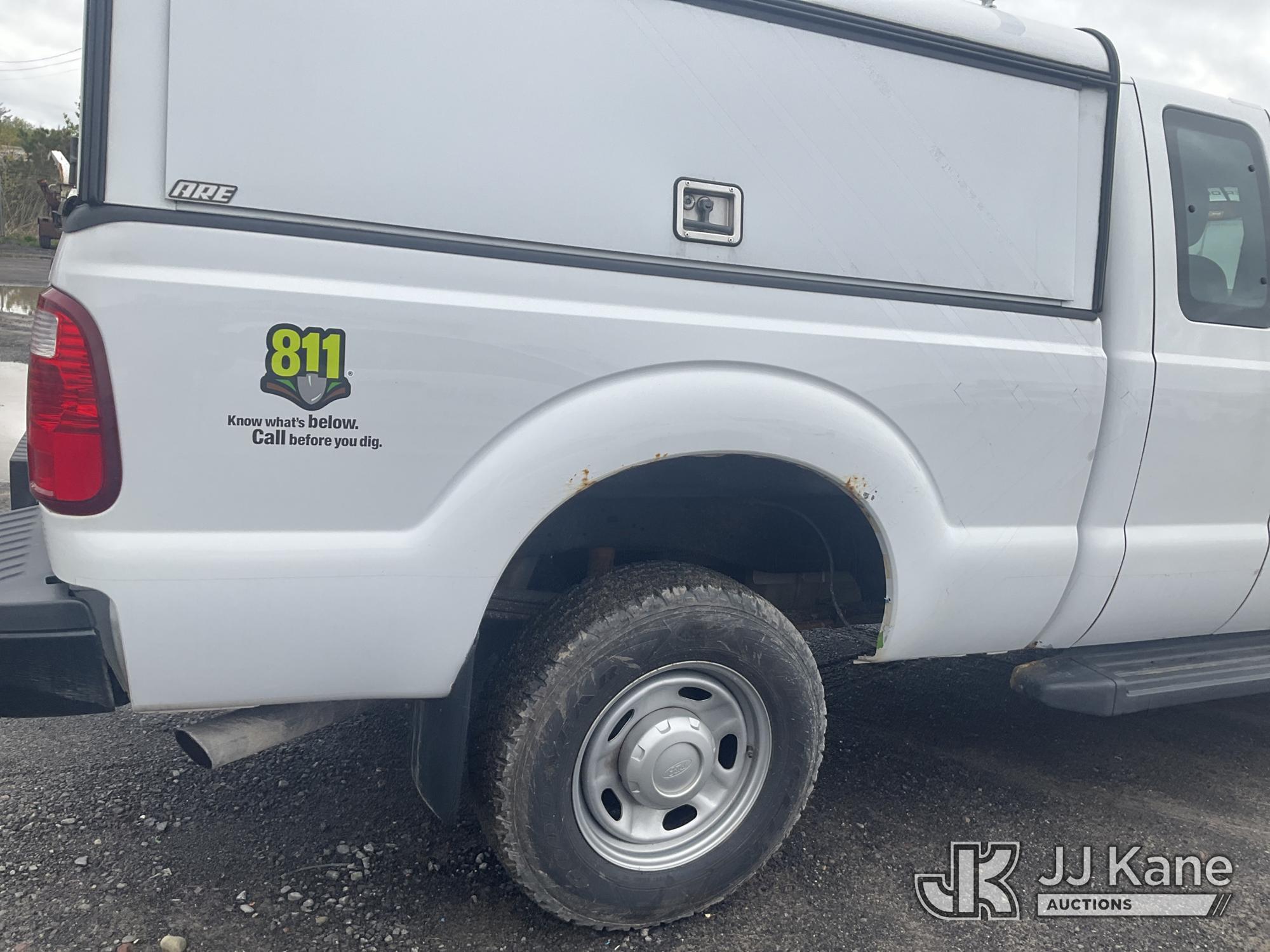 (Rome, NY) 2016 Ford F250 4x4 Extended-Cab Pickup Truck Runs & Moves, Body & Rust Damage