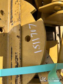 (Hagerstown, MD) JIB Boom Steel I Beam Locking Position Clamps (Condition Unknown) NOTE: This unit i