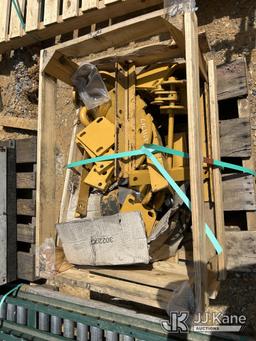 (Hagerstown, MD) JIB Boom Steel I Beam Locking Position Clamps (Condition Unknown) NOTE: This unit i