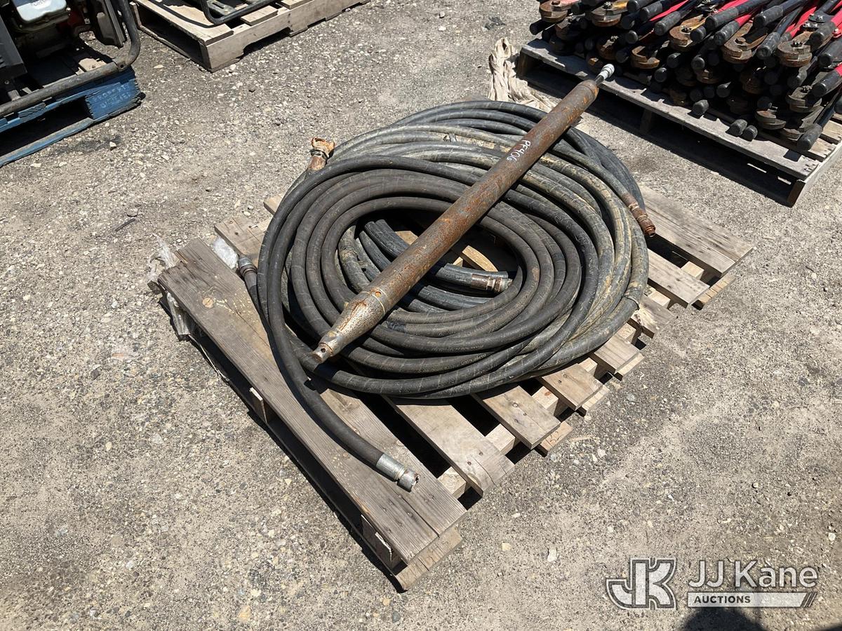 (Plymouth Meeting, PA) (1 Pallet). Hudco Underground Piercing Tool & Hoses (Danella Unit) (Condition