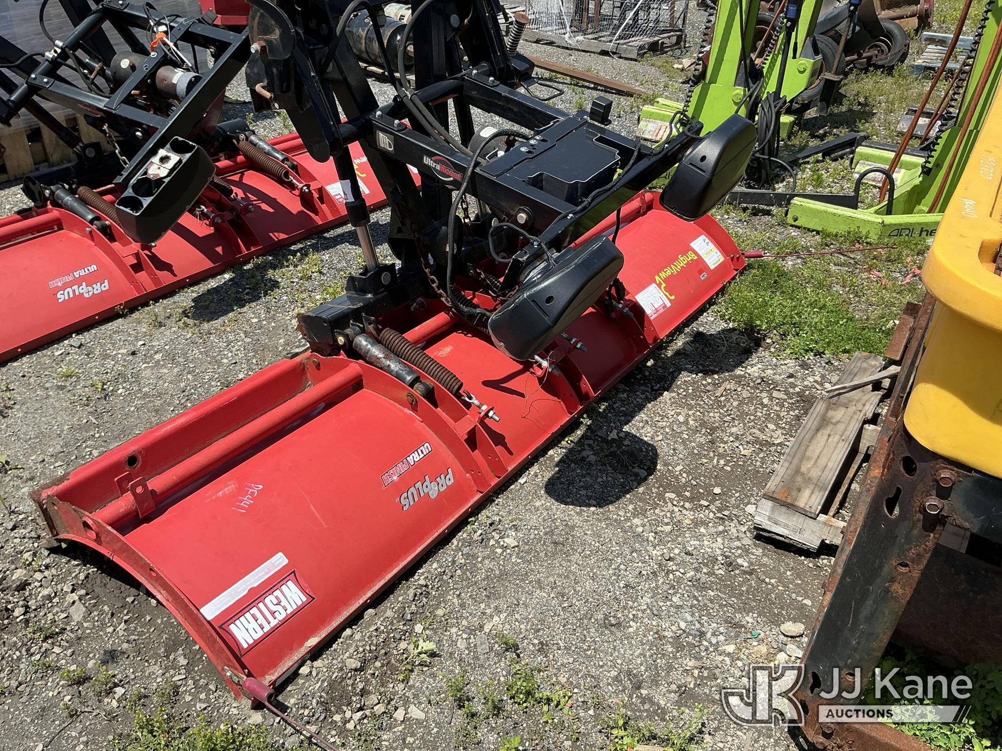 (Plymouth Meeting, PA) Western 9 ft Pro Plus Snow Plow (Condition Unknown) NOTE: This unit is being