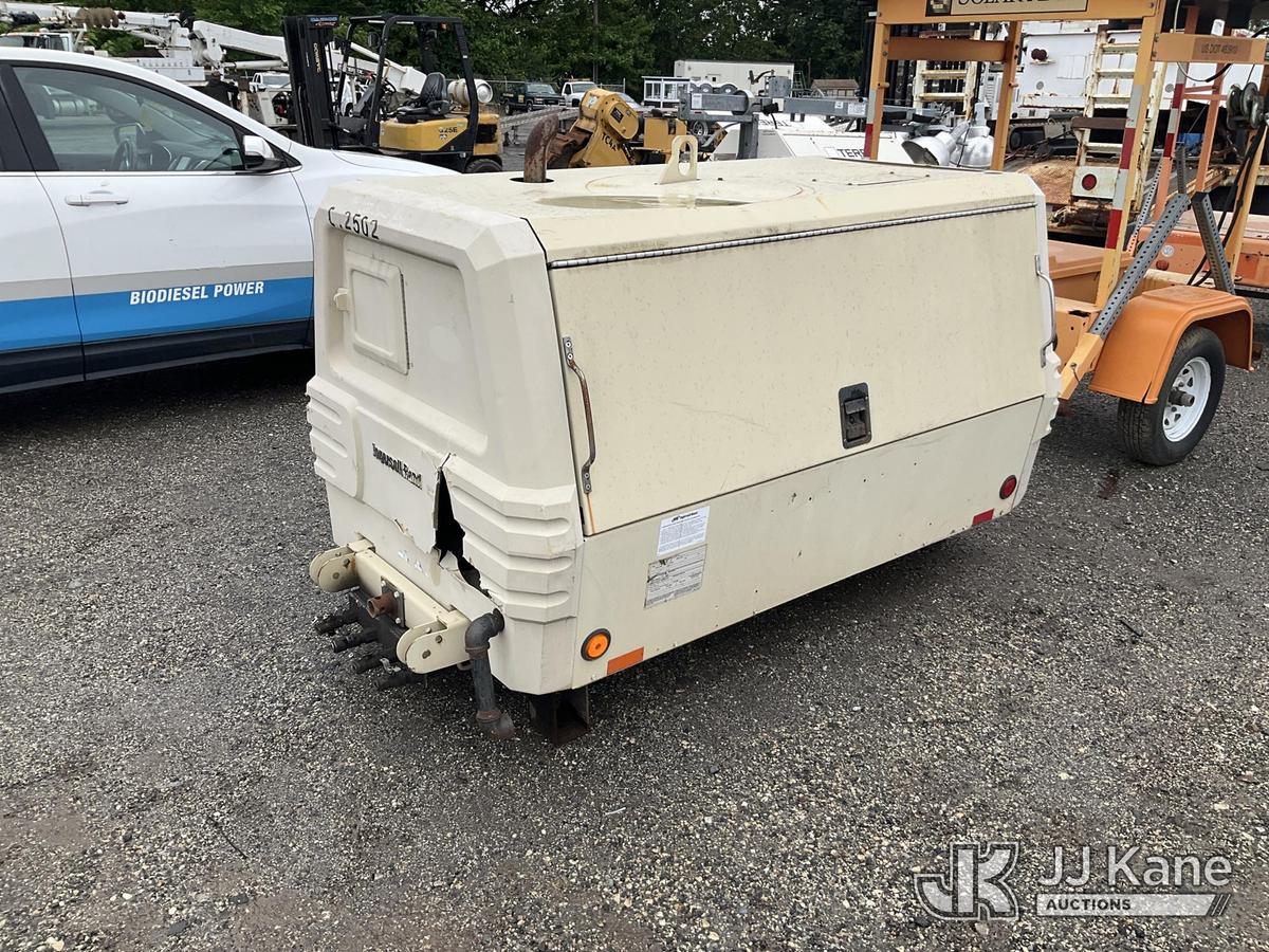 (Plymouth Meeting, PA) 2002 Ingersoll Rand 185WIR Skid Mounted Air Compressor Not Running Condition