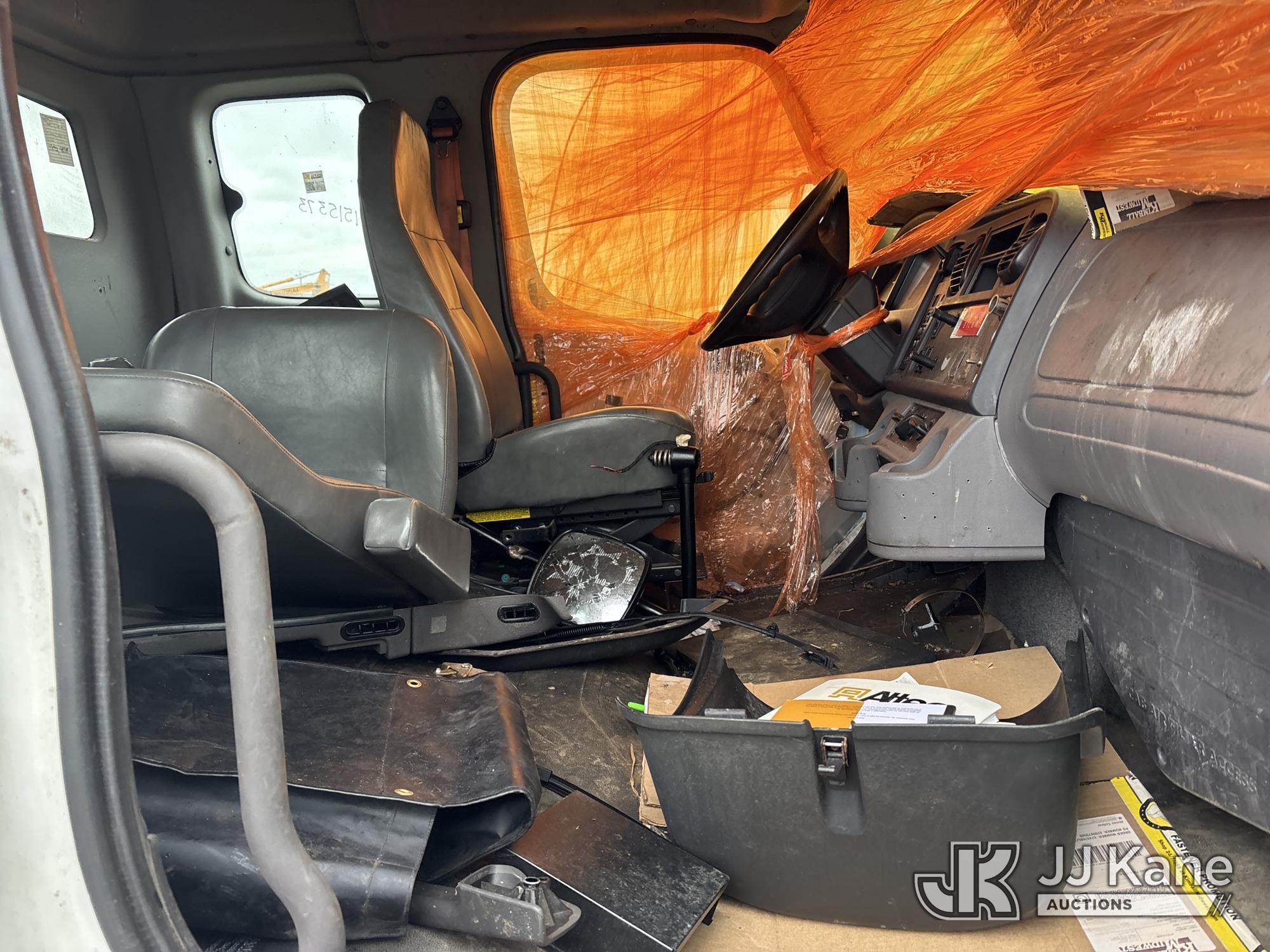 (Rome, NY) DEALER ONLY--Altec AN55E, Material Handling Bucket Truck mounted behind cab on 2019 Freig