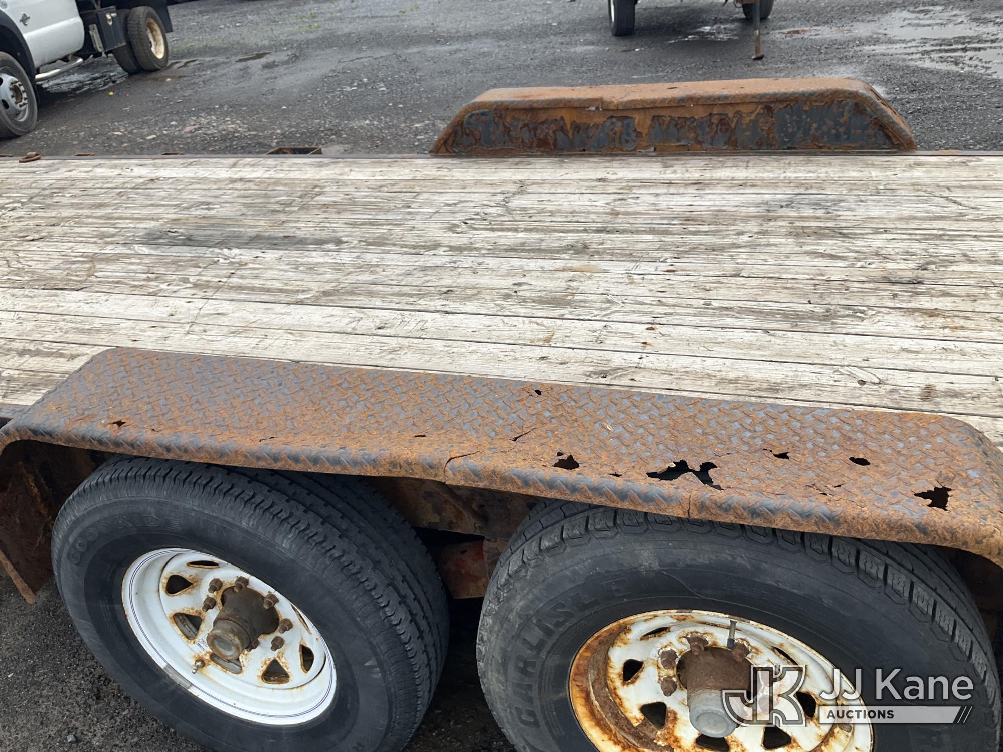 (Rome, NY) 2017 Sure-Trac ST812017-B-14G T/A Tagalong Equipment Trailer Rust Damage