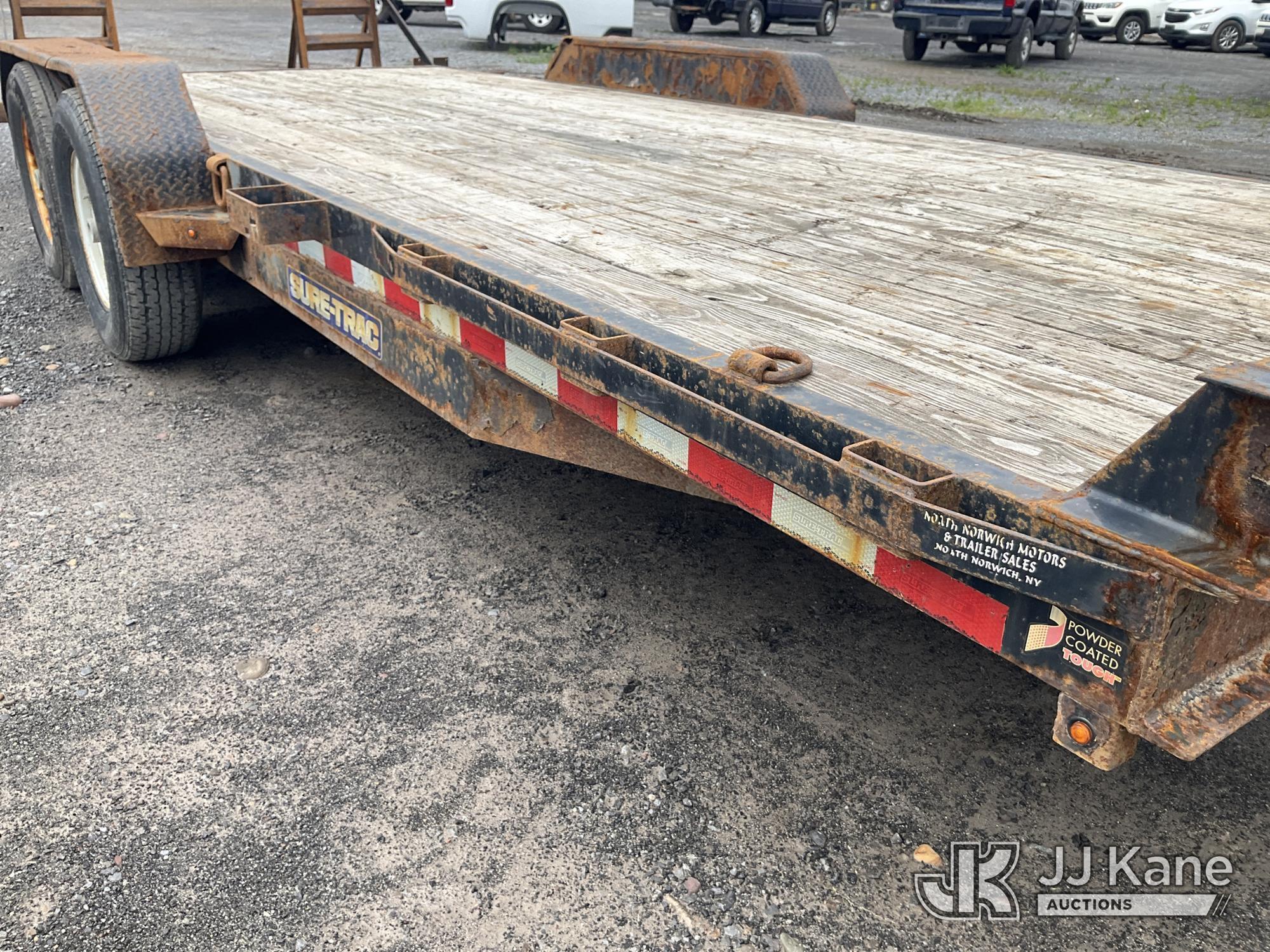 (Rome, NY) 2017 Sure-Trac ST812017-B-14G T/A Tagalong Equipment Trailer Rust Damage