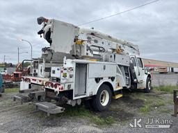 (Rome, NY) DEALER ONLY--Altec AN55E, Material Handling Bucket Truck mounted behind cab on 2019 Freig