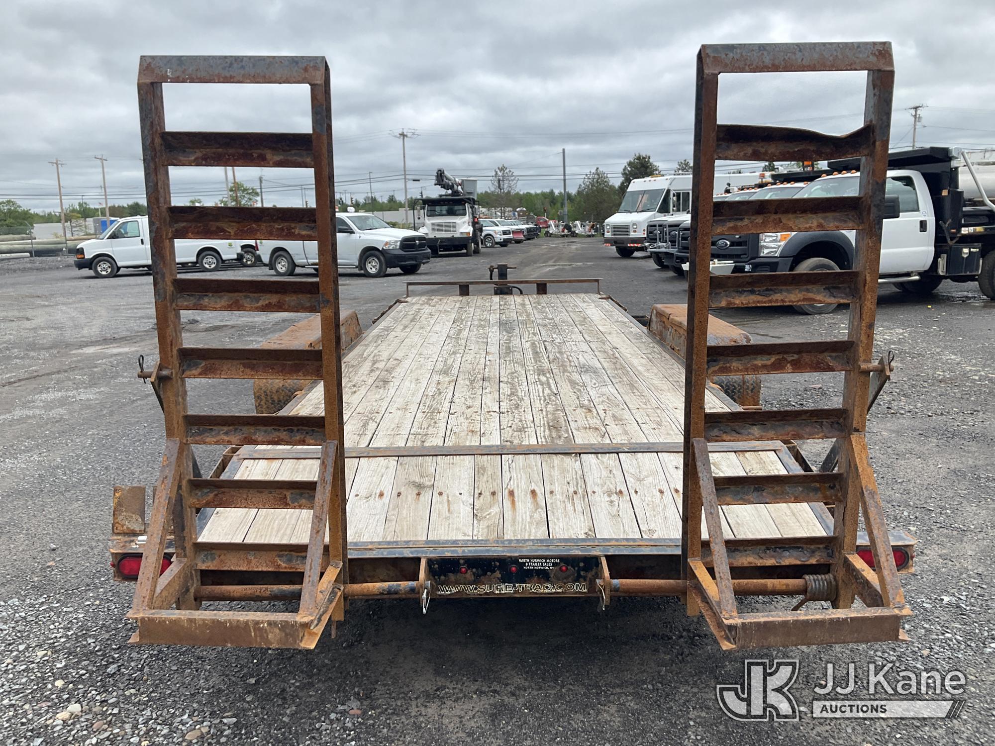 (Rome, NY) 2017 Sure-Trac ST812017-B-14G T/A Tagalong Equipment Trailer Rust Damage
