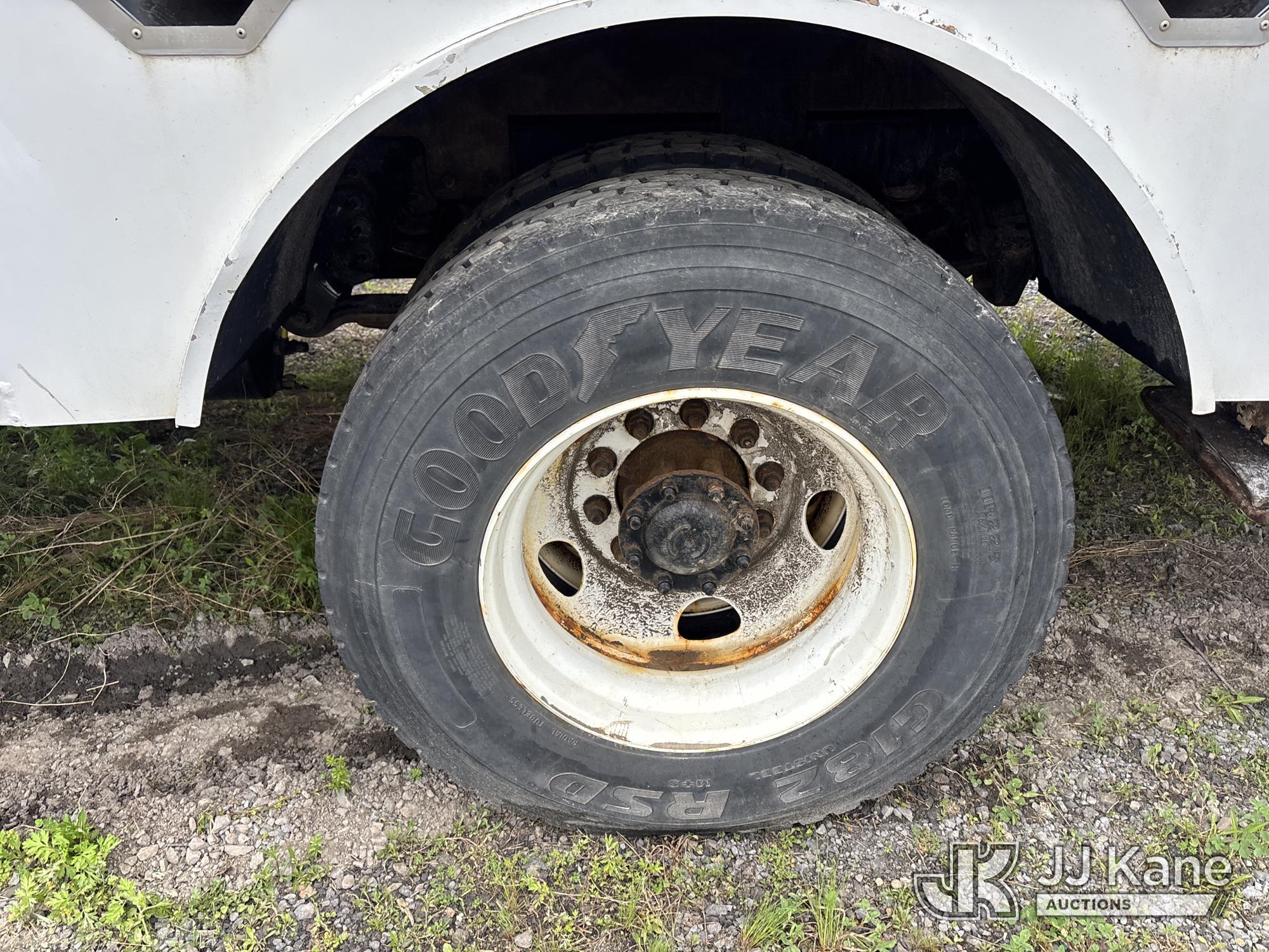 (Rome, NY) DEALER ONLY--Altec AN55E, Material Handling Bucket Truck mounted behind cab on 2019 Freig