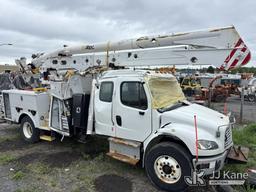 (Rome, NY) DEALER ONLY--Altec AN55E, Material Handling Bucket Truck mounted behind cab on 2019 Freig