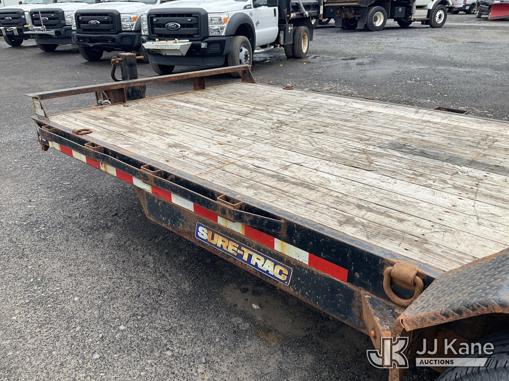 (Rome, NY) 2017 Sure-Trac ST812017-B-14G T/A Tagalong Equipment Trailer Rust Damage