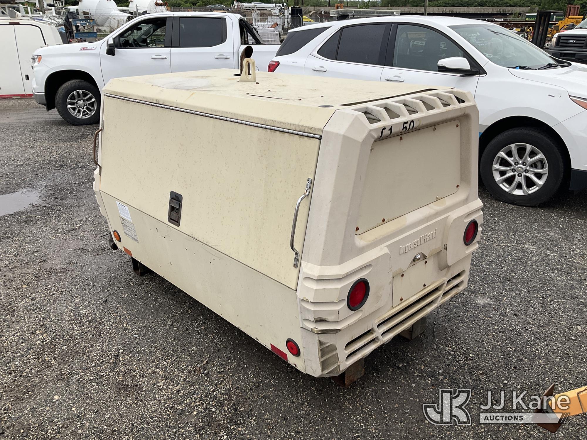 (Plymouth Meeting, PA) 2002 Ingersoll Rand 185WIR Skid Mounted Air Compressor Not Running Condition