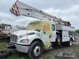 (Rome, NY) DEALER ONLY--Altec AN55E, Material Handling Bucket Truck mounted behind cab on 2019 Freig