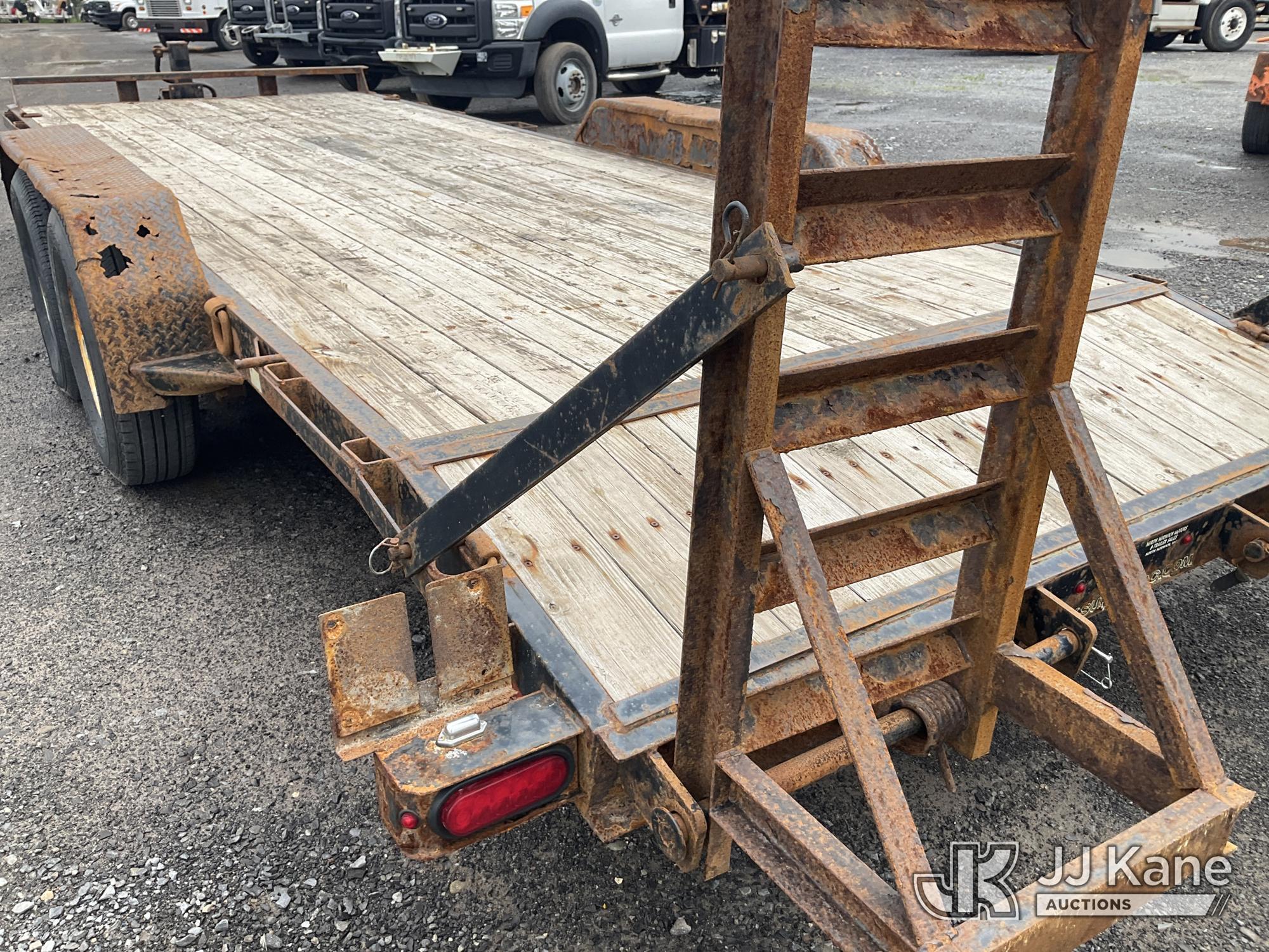 (Rome, NY) 2017 Sure-Trac ST812017-B-14G T/A Tagalong Equipment Trailer Rust Damage