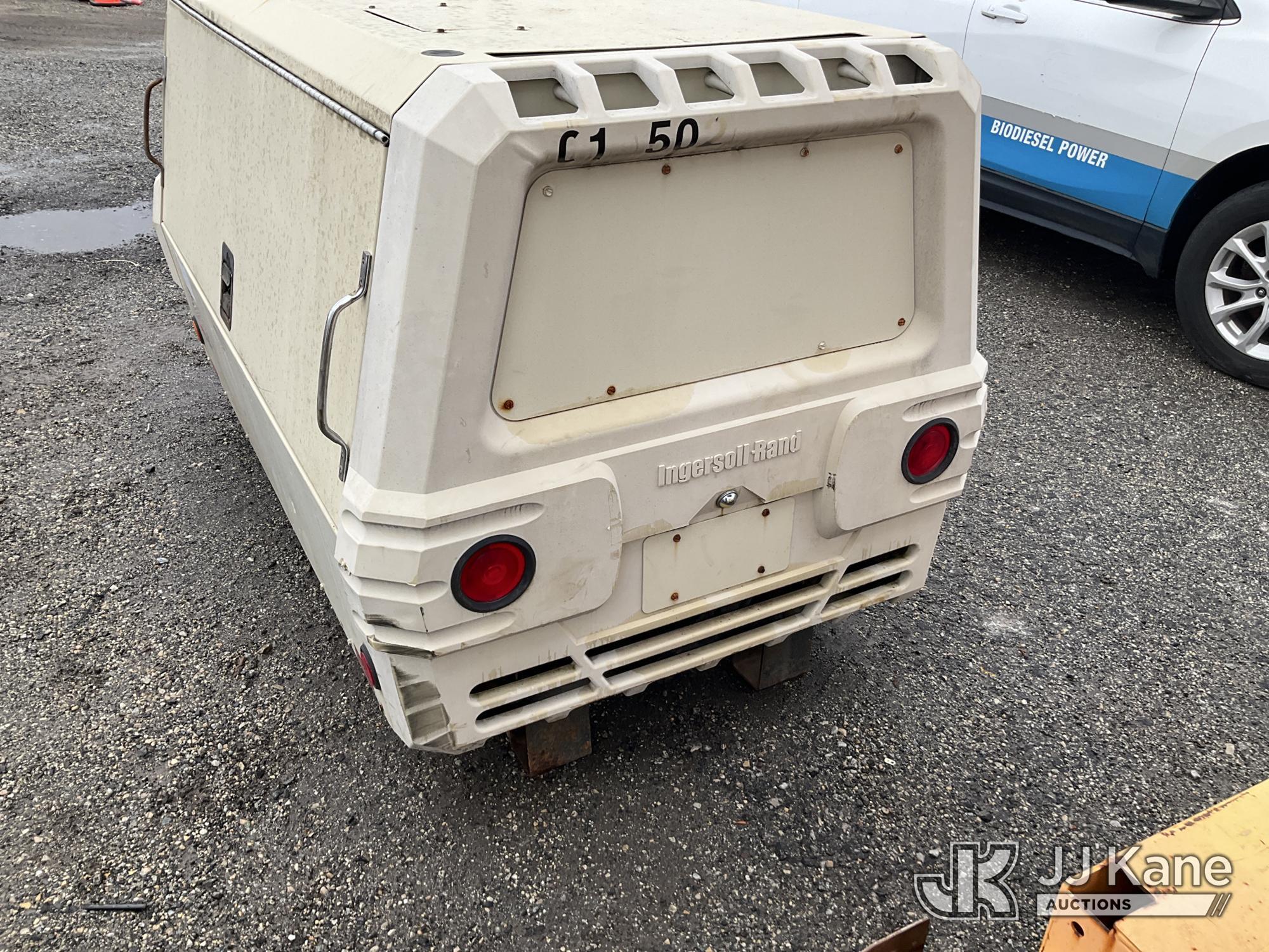 (Plymouth Meeting, PA) 2002 Ingersoll Rand 185WIR Skid Mounted Air Compressor Not Running Condition